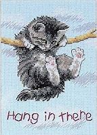 Dimensions Hang In There Mini Kit #16734 5" x 7"/12.7 cm x 17.7 cm